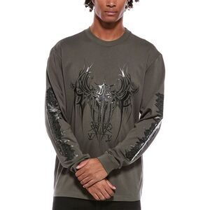 Rta Mens Lawrence Long Sleeve T-Shirt, Green